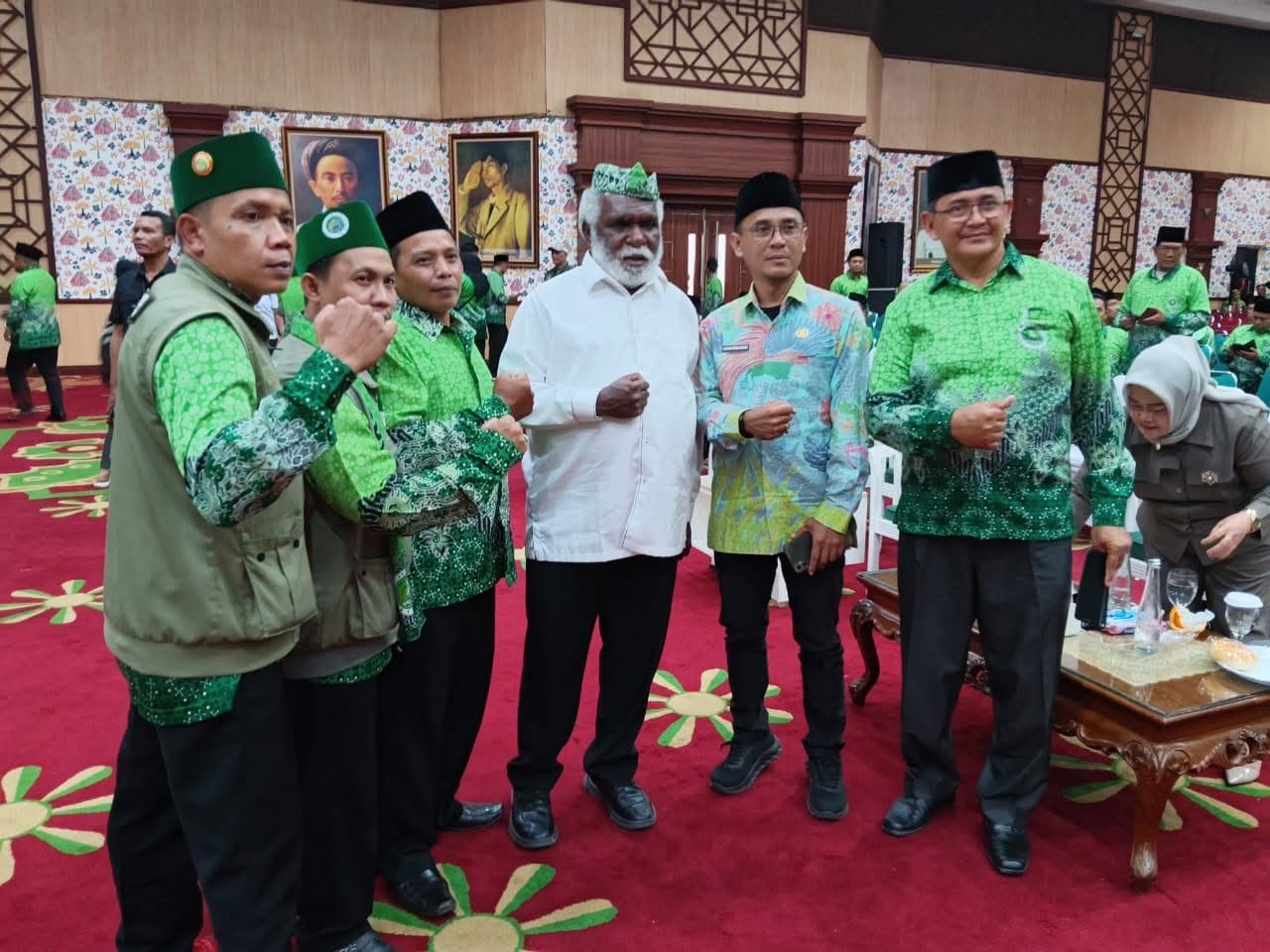 Kegiatan pendampingan digital bersama pimpinan lembaga